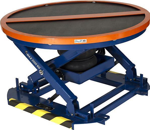 Edmolift Auto-Niveleur avec plateau tournant