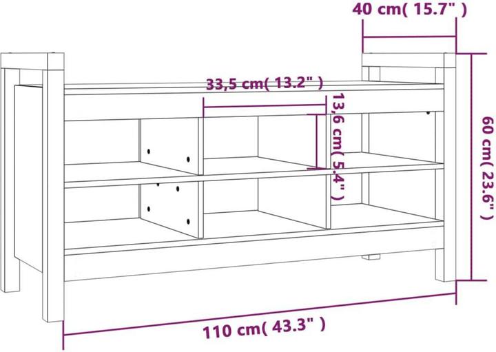 Image du produit VidaXL Uleia (110 cm)