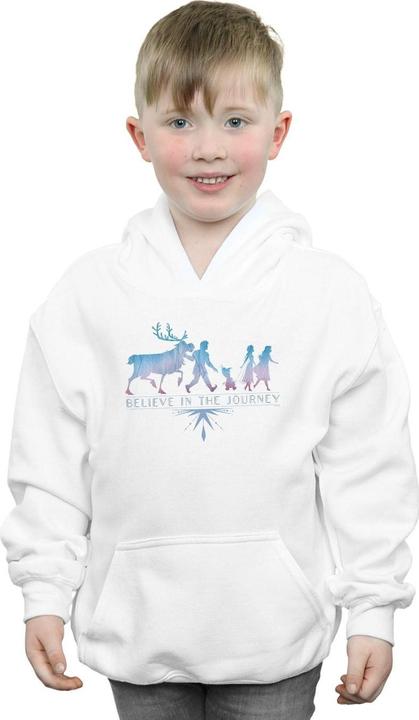 Produktbild Disney Frozen 2 Believe In The Journey Silhouette Kapuzenpullover Jungen (140, 146)