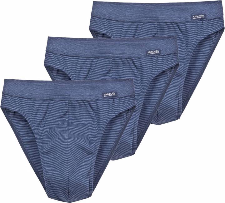Image du produit Ammann Pack de 3 slips / caleçons en jean à fines côtes (L, Lot de 3)