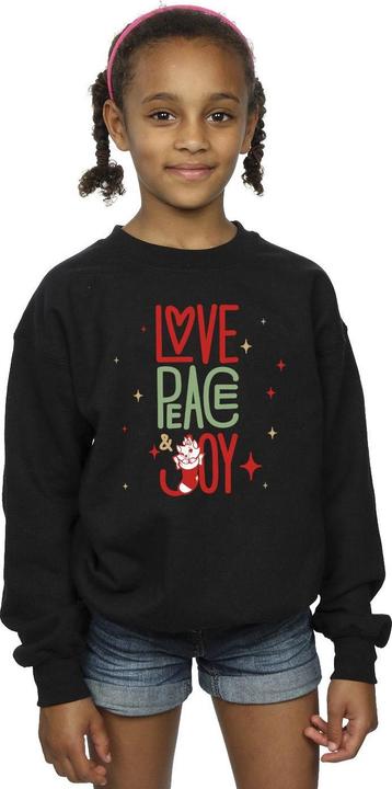 Image du produit Disney - Sweat THE ARISTOCATS MARIE LOVE PEACE JOY - Fille (140, 146)