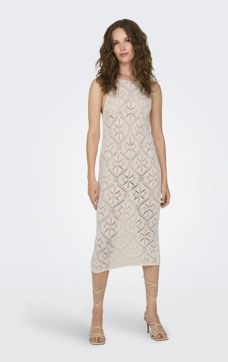 Actual product image JdY Knit Fit Round Neck Long Dress Knitted Dress (L)