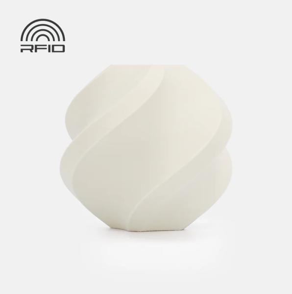 Produktbild Bambu Lab - PLA Matte Refill - Bone White - 1.75mm (PLA, 1.75 mm, Weiss)
