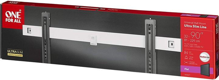 Image du produit One for All Support TV Flat Ultra Slim (Mur, 90", 80 kg)