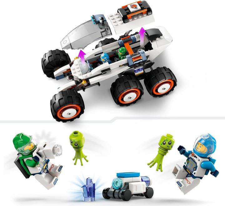 Produktbild LEGO Weltraum-Rover mit Ausserirdischen (60431, LEGO City)