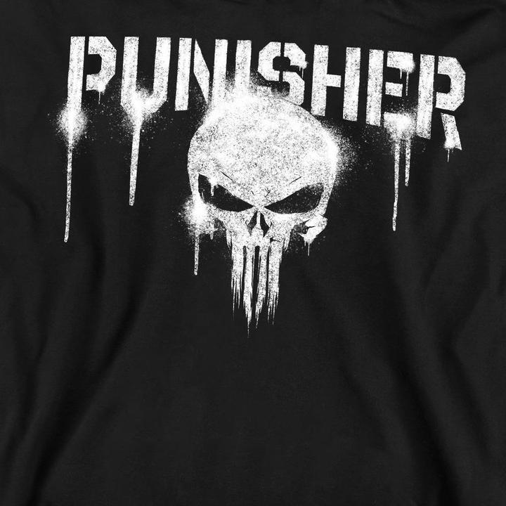 Actual product image The Punisher Unisex Adult Logo Sweatshirt (L)