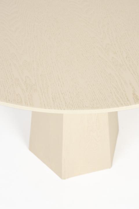 Produktbild Zuiver Pilar Table Brown Rice (100 x 100 x 76 cm)