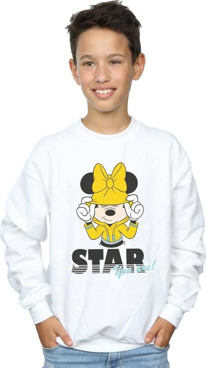 Actual product image Disney Boys Mickey Mouse Star You Are Sweatshirt (152, 158)