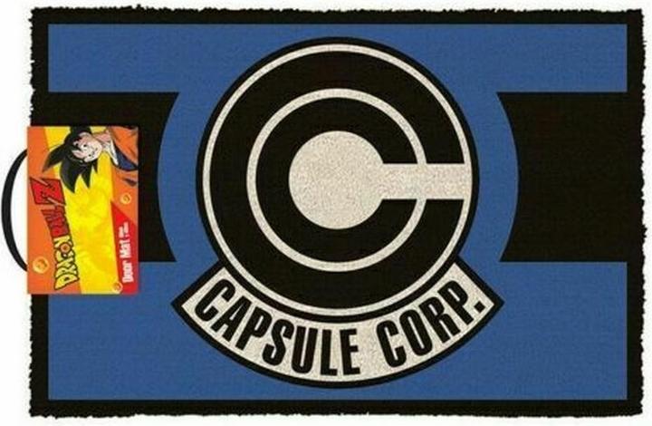 Actual product image Dragon Ball Z Capsule Corp Doormat (60 x 40 cm)