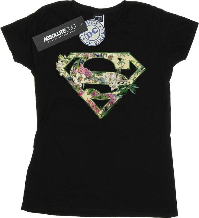 Produktbild Supergirl Floral Shield TShirt (M)