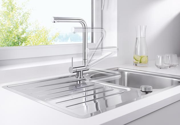 Produktbild Blanco Laressa-F Hebel links