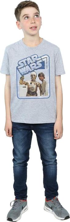 Produktbild Star Wars Luke Skywalker And C3PO TShirt Jungen (152, 158)