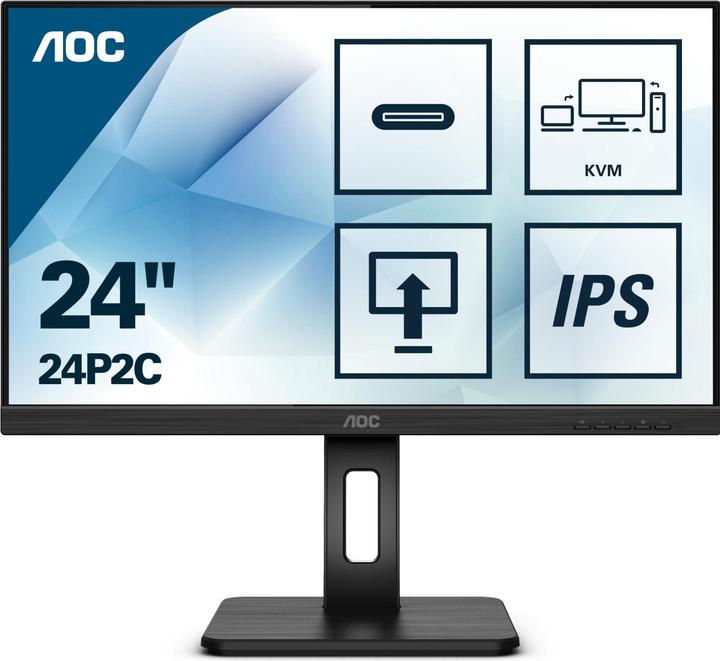 Actual product image AOC 24P2C (1920 x 1080 pixels, 23.80")