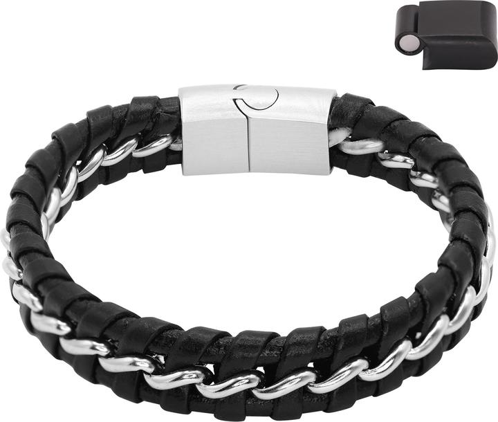 Heideman Lederarmband Laurin (23 cm, 100% Leder)