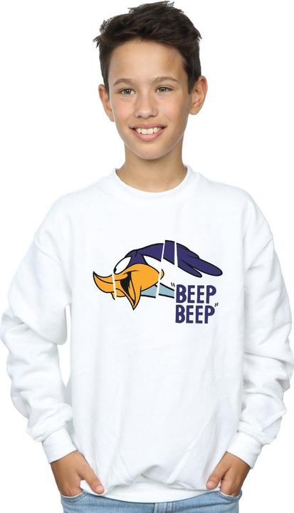 Actual product image Looney Tunes Boys Beep Beep Road Runner Cotton Sweatshirt (128)