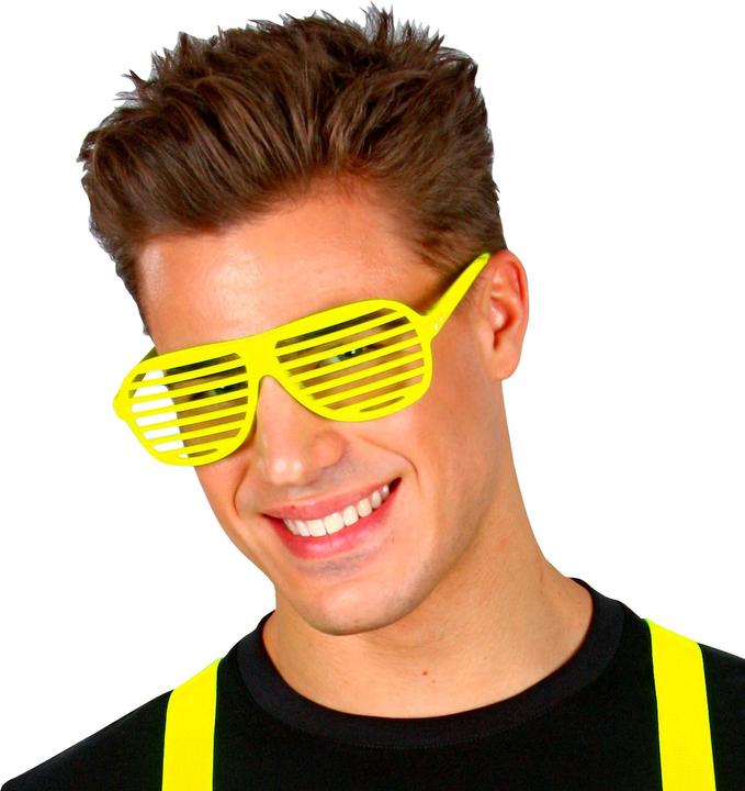 Image du produit Widmann Années 80 - Lunettes de fête au néon