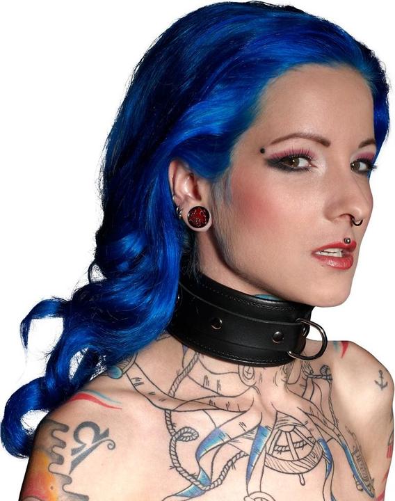 Actual product image Zado Leather neck cuff padded