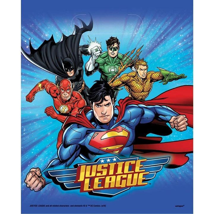 Justice League Partytüten 8erPack