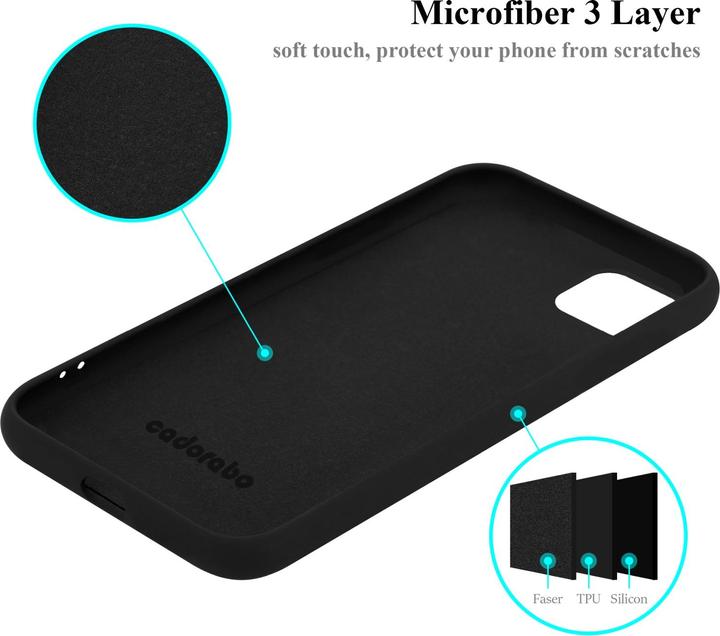 Produktbild Cadorabo TPU Liquid Silicone Case Hülle (Samsung Galaxy A22 5G)