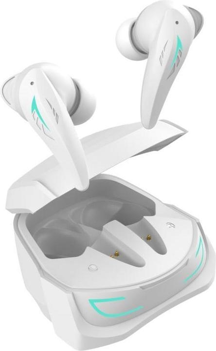 Actual product image White Shark GEB-TWS96 Titanium White (ANC, Wireless)