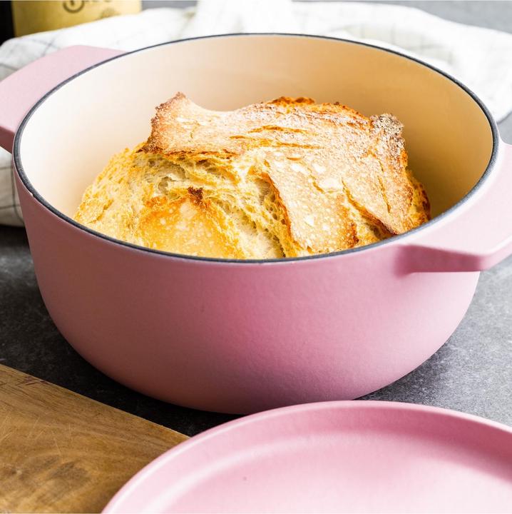 Image du produit KitchenAid braadpan émail 22cm - rose séchée - édition limitée (26 cm, Cocotte + faitout, Fonte)