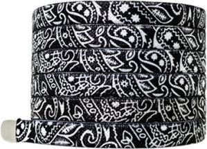 MU Classic Bandana Series 1 Paar Elastische Schnürsenkel (100 cm)