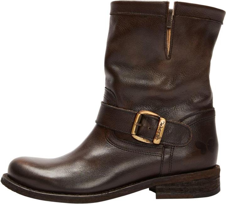 Felmini GREDO 7176, der zeitlose und meistverkaufte Biker-Stiefel von, ist aus weichem Leder geferti