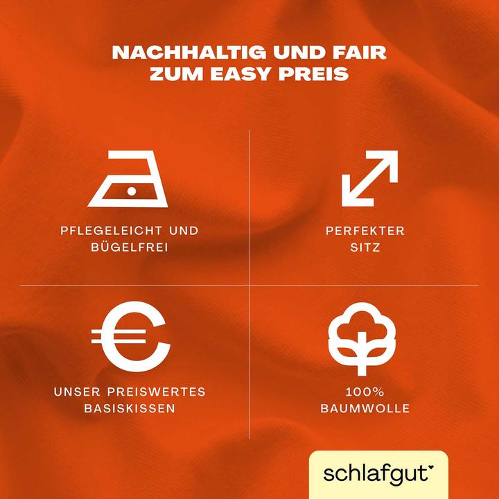 Produktbild schlafgut Easy Jersey (Duvetbezug, 80 x 80 cm)