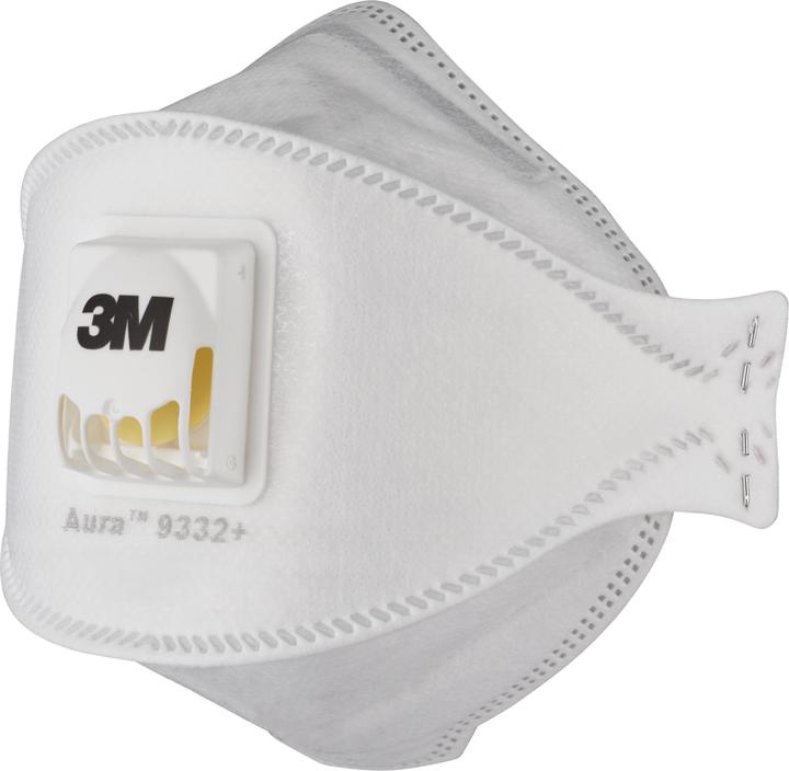 3M Aura Partikelmaske 9332PRO10 (FFP3, 10 x)