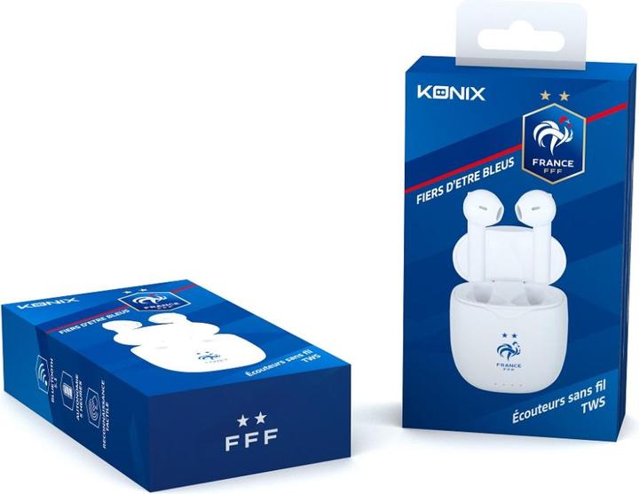 Produktbild Konix Kx Fff Tws Earphones White Gen 2 (6 h, Kabellos)