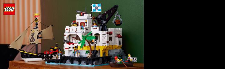 Actual product image LEGO Eldorado Fortress 10320 (10320, LEGO Icons, LEGO Rare Sets)