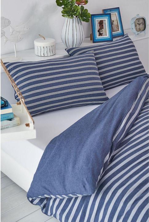 Actual product image Living Home Melange Jersey Double Face (Pillowcase, 65 x 100 cm)