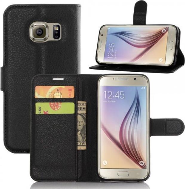 Produktbild MU Classic Modernes Leder Cover mit Litchitextur (Samsung Galaxy S7)