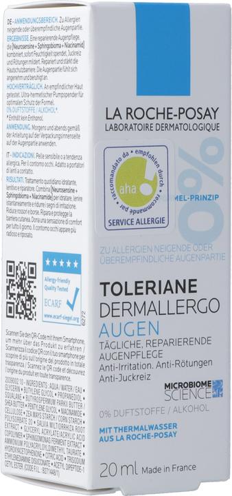 Image du produit La Roche Posay Tolériane Dermallergo (Crème, 20 ml, Journée)