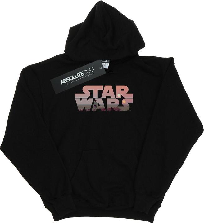 Immagine prodotto Star Wars Tatooine Logo Felpa con Cappuccio Uomo (XL)