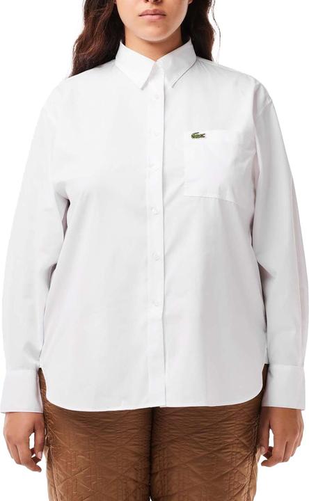 Actual product image Lacoste Womens/Ladies Pocket Oversized Shirt (36 D)