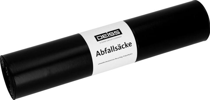 Produktbild Deiss 25709 - 575x1000 mm schwarz (250 x, 70 l)