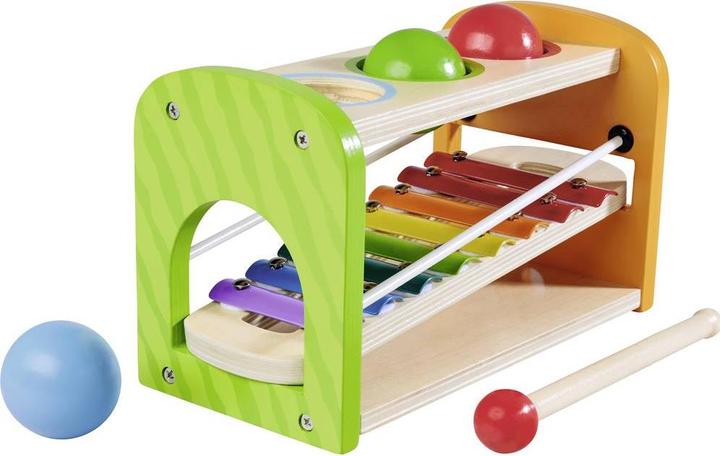 Actual product image Eichhorn Xylophone knocking bench (German)