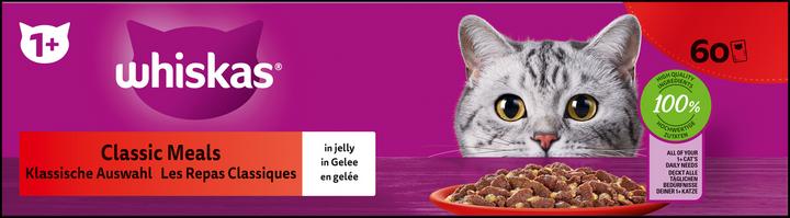 Actual product image Whiskas Classic selection (Adult, 60 pcs., 5100 g)