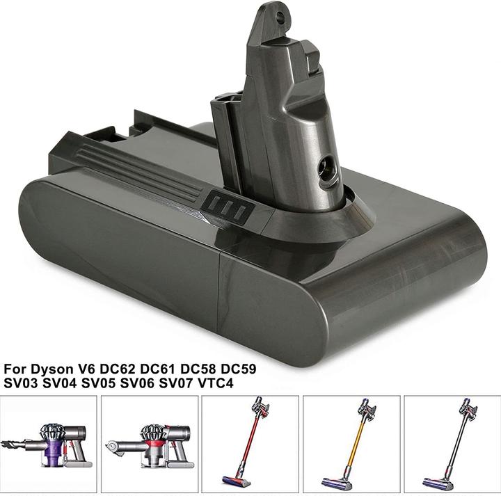 Immagine prodotto Kunlun Batteria sostitutiva V6 4000mAh per aspirapolvere Dyson