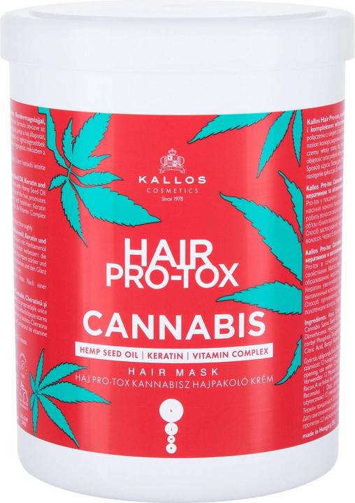 Actual product image Kallos Cosmetics Hair Pro-Tox Cannabis (1000 ml)