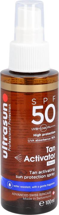 Ultrasun Tan Activator SPF50 Spr 100ml (Sonnenspray, SPF 50, 100 ml)