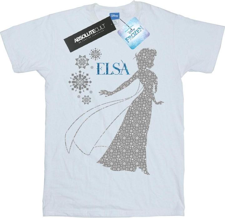 Image du produit Disney - T-shirt FROZEN ELSA CHRISTMAS SILHOUETTE - Fille (140, 146)