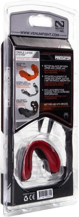 Actual product image Venum Predator Mouthguard-Black-Pink (One size)