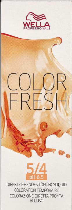 Actual product image Wella Color Fresh Acid (5/4 light brown red)