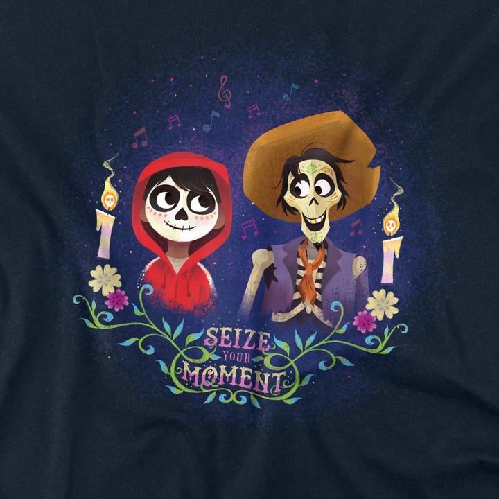 Actual product image La Maison du Coco Unisex Adult Seize Your Moment Miguel Hector T-Shirt (XL)
