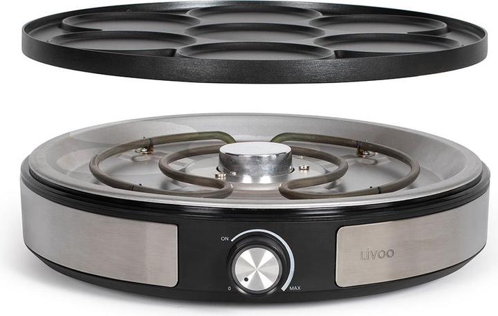 Produktbild Livoo 2-in-1-Crêpepfanne