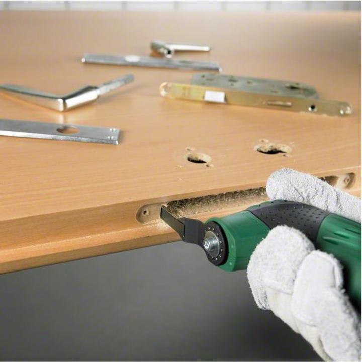 Actual product image Bosch Zubehör Starlock HCS plunge cut saw blade AIZ 10 AB Wood and Metal, 10 x 20 mm