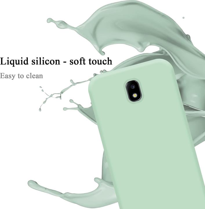 Actual product image Cadorabo TPU Liquid Silicone Case Cover (Samsung Galaxy J7 2017)