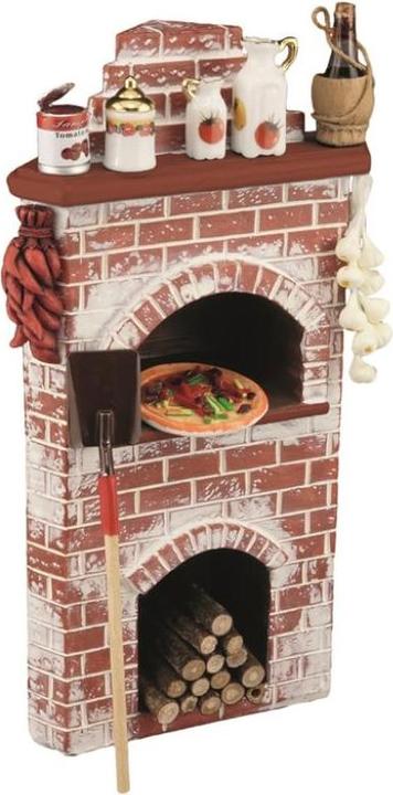 Reutter 001.857/2 - Pizzaofen, dekoriert, Miniatur